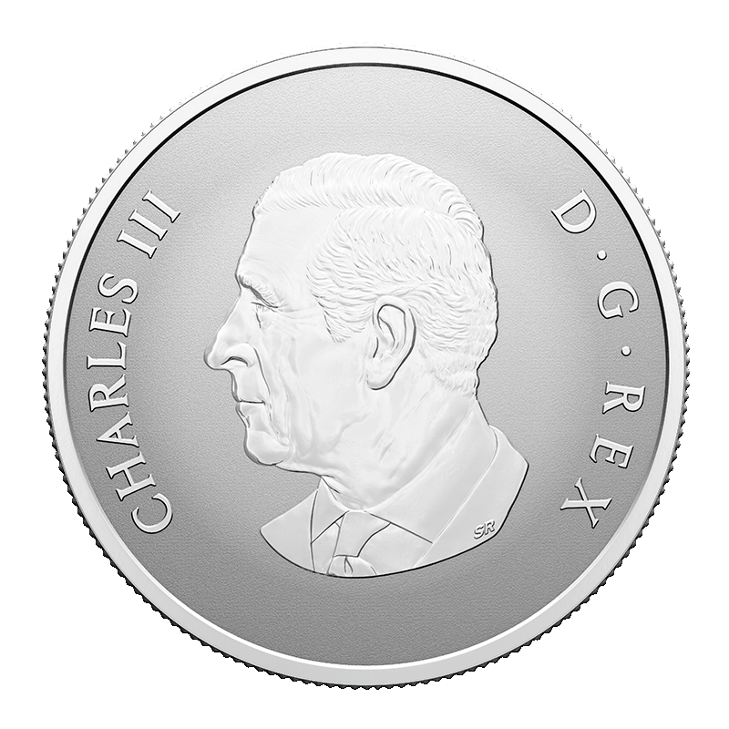 銀貨TheOfficialCoinoftheCANADIAN Mint 2023 25 Francs Lunar Year of the Rabbit - Pure Silver Coin